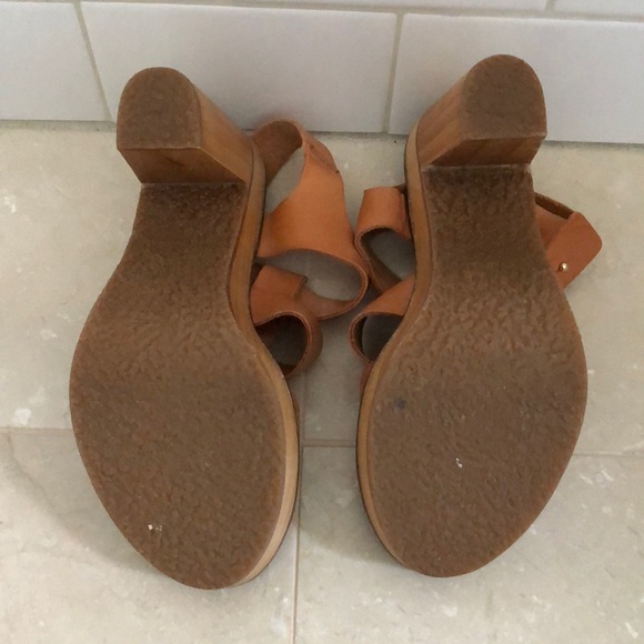 Free People Dule Platform Heel in Tan size 38/8 - Picture 4 of 7